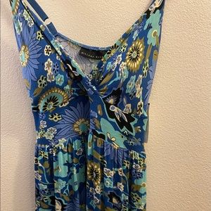 Allison Brittney Foam Cup Tie Back Maxi Dress